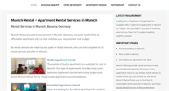 Desktop Screenshot of munichrental.com